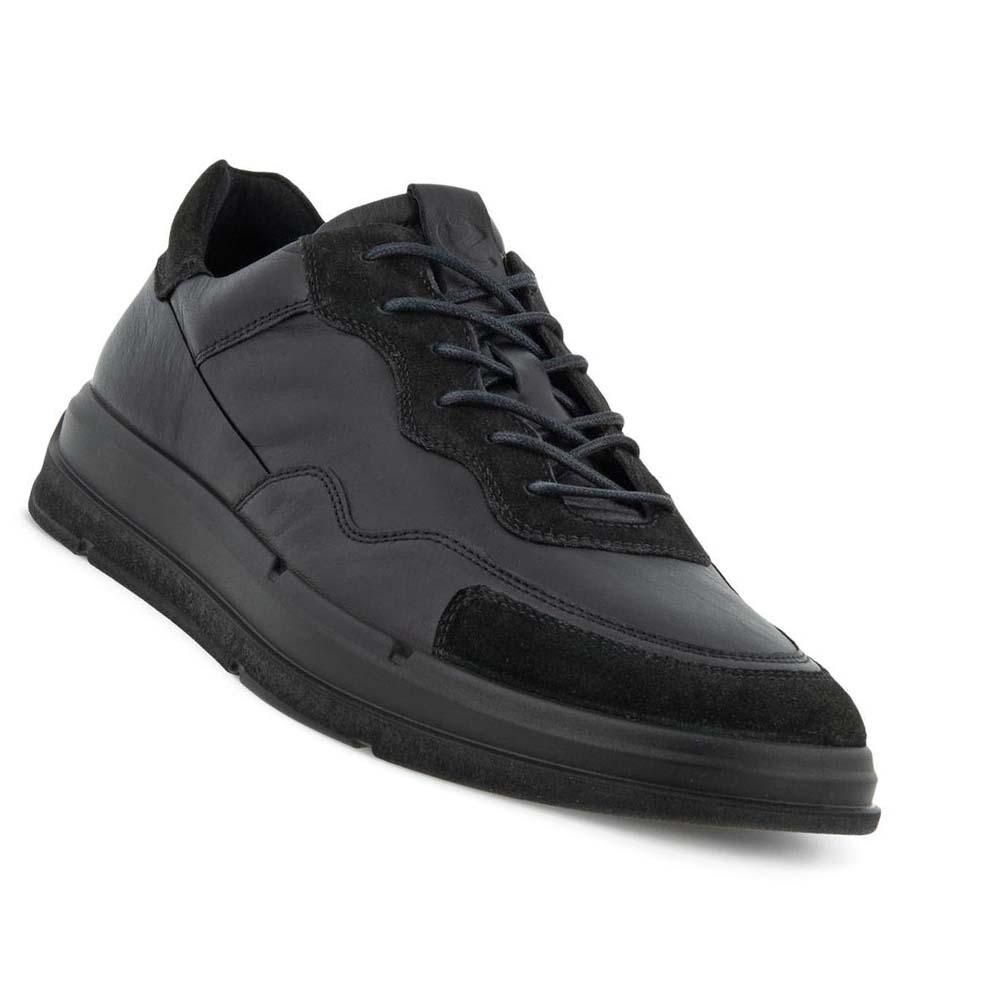 Men's Ecco Soft X Casual Shoes Black / Black | Canada 486XYU